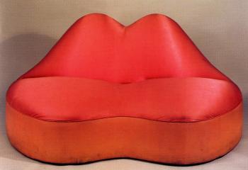 Salvador Dali : Mae West Lips Sofa
